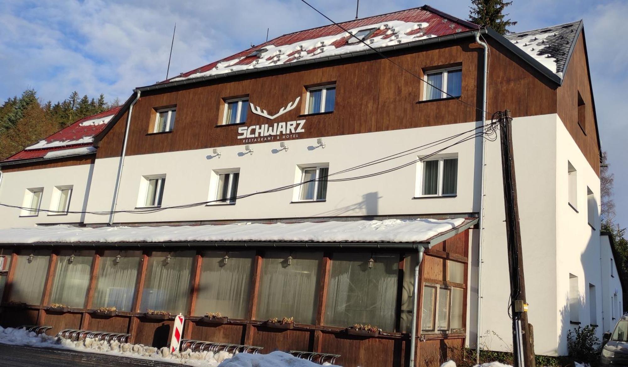 Hotel Schwarz Nove Hamry Luaran gambar
